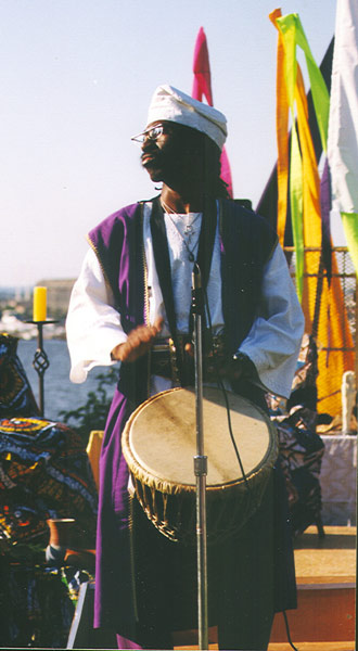Seba, Mamadi Nyasuma, Triumphant drumming